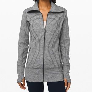 lululemon gray stride jacket